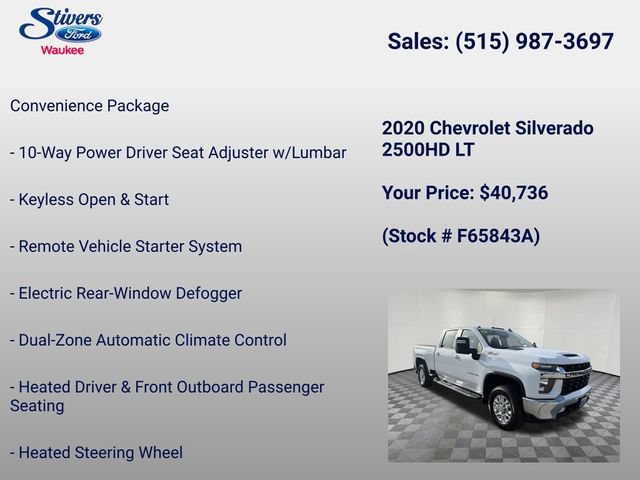 Used 2020 Chevrolet Silverado 2500 LT w/ All Star Edition AWD/4WD image 34