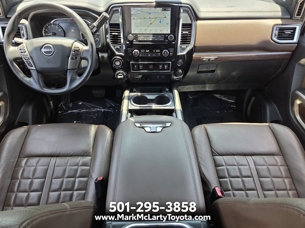 Used 2023 Nissan Titan Platinum Reserve w/ Off Road Protection Package AWD/4WD image 12