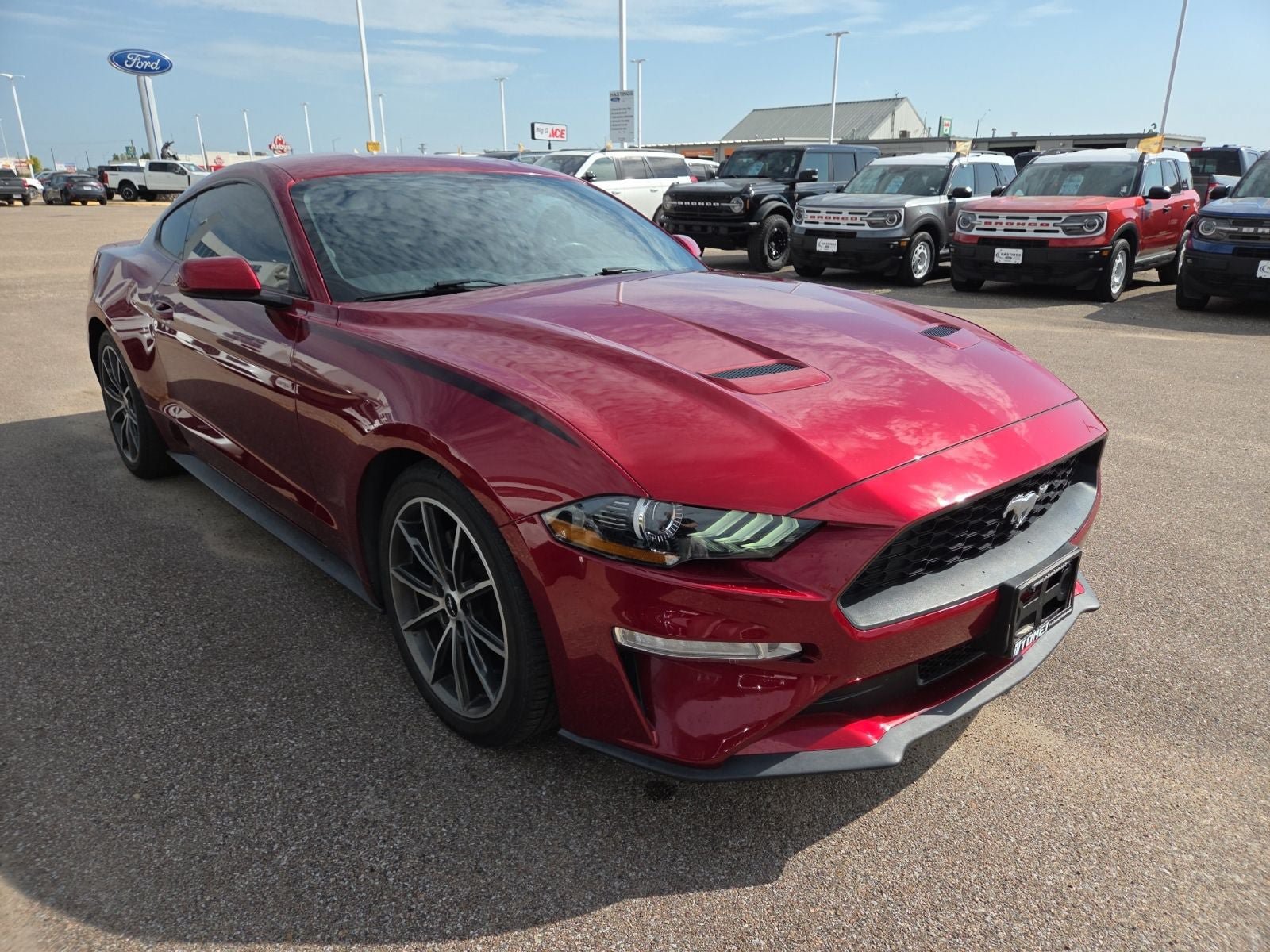 Used 2019 Ford Mustang Coupe w/ Wheel & Stripe Package RWD image 9