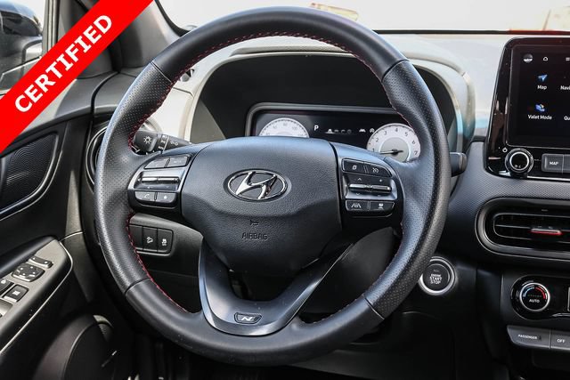 Certified 2022 Hyundai Kona N Line w/ Tech Package FWD image 16