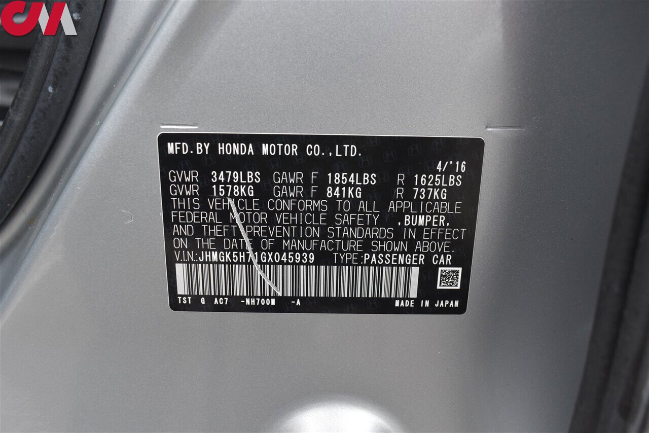 Used 2016 Honda Fit EX image 28