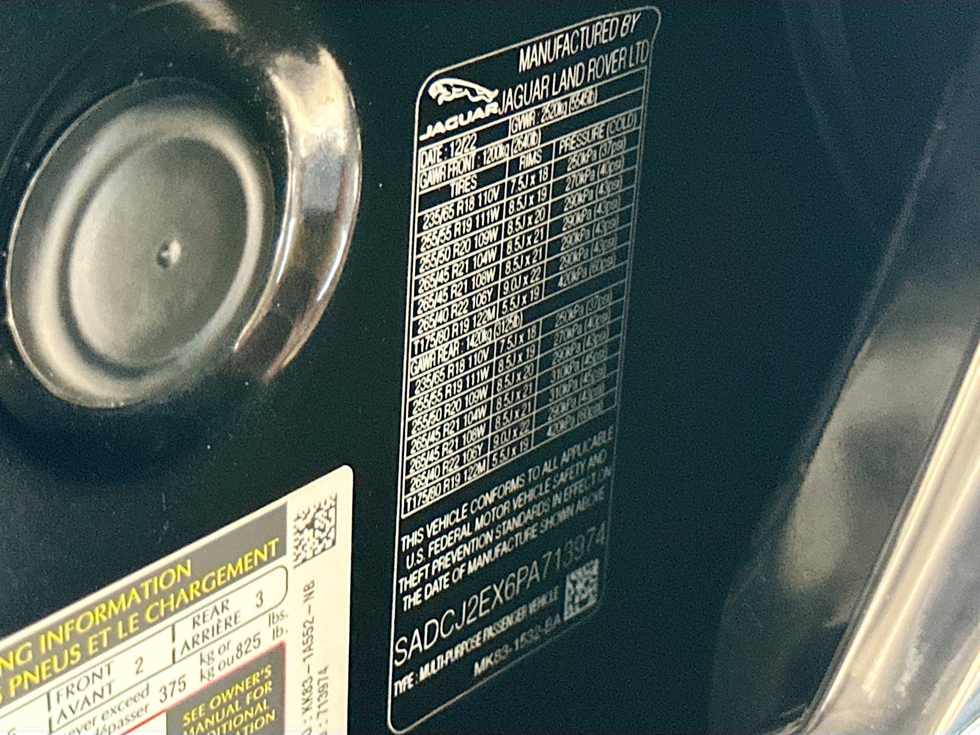 Used 2023 Jaguar F-PACE S image 36