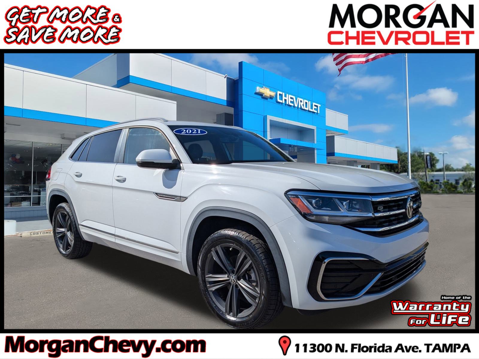 Used 2021 Volkswagen Atlas Cross Sport SE image 1