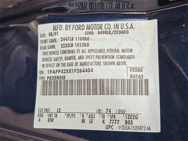 Used 2001 Ford Mustang GT image 29