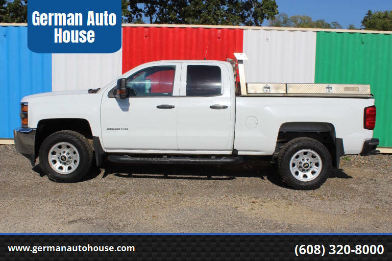 Used 2018 Chevrolet Silverado 2500 W/T w/ Snow Plow Prep Package