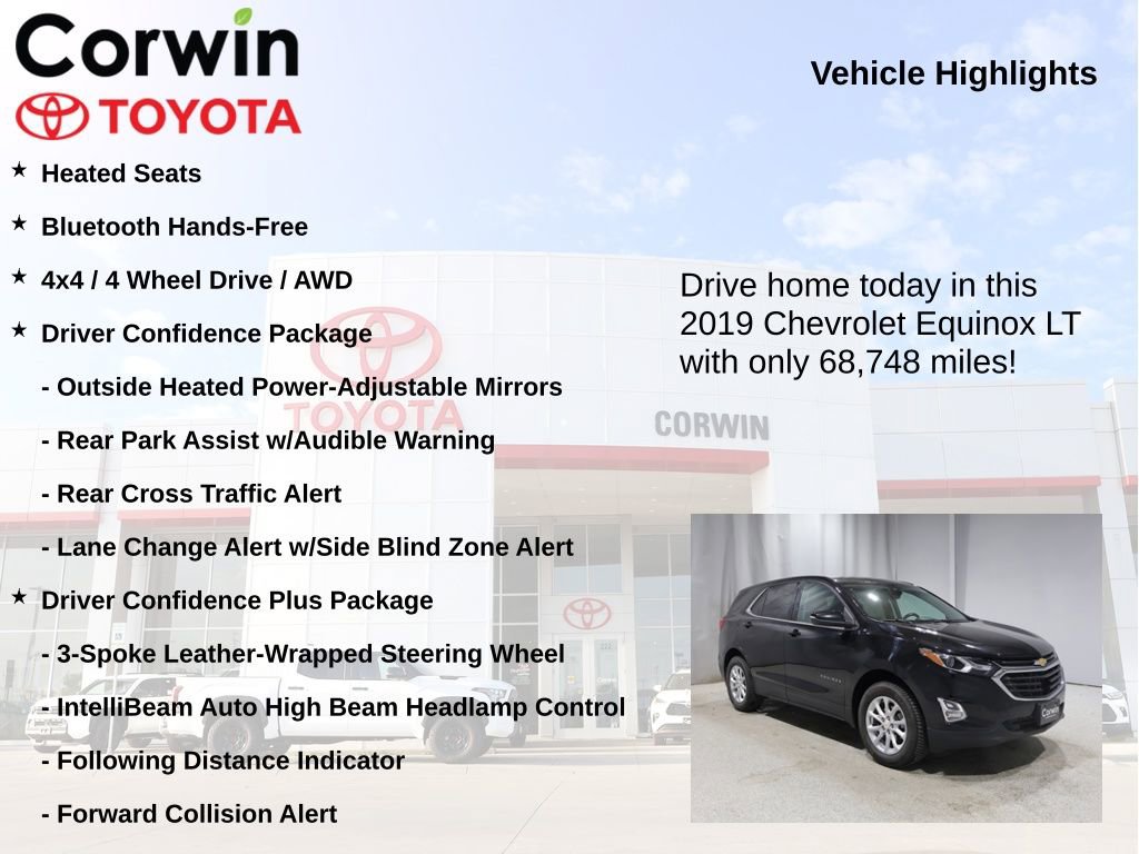 Used 2019 Chevrolet Equinox LT w/ Driver Convenience Package image 6