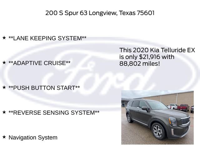 Used 2020 Kia Telluride EX AWD/4WD image 15