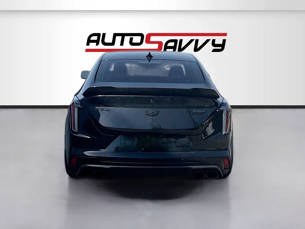 Used 2022 Cadillac CT4 V Blackwing w/ Carbon Fiber 1 Package RWD image 6