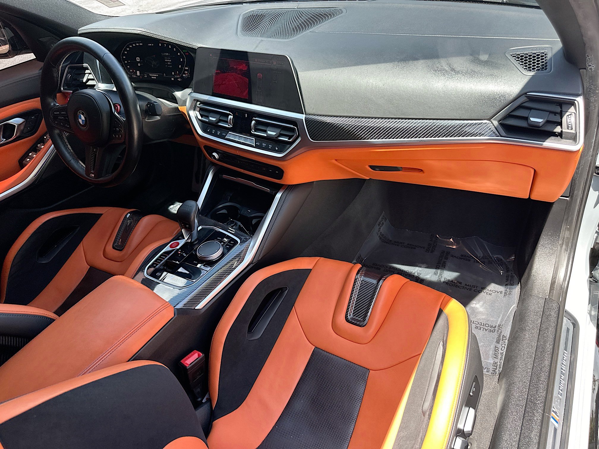 Used 2022 BMW M3 Competition w/ M Carbon Exterior Package RWD image 30