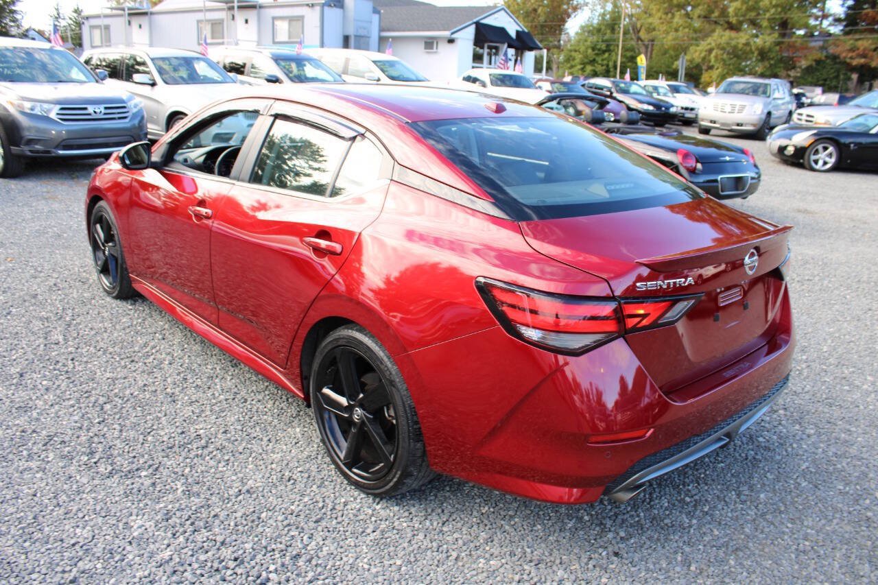 Used 2021 Nissan Sentra SR w/ SR Premium Package FWD image 9