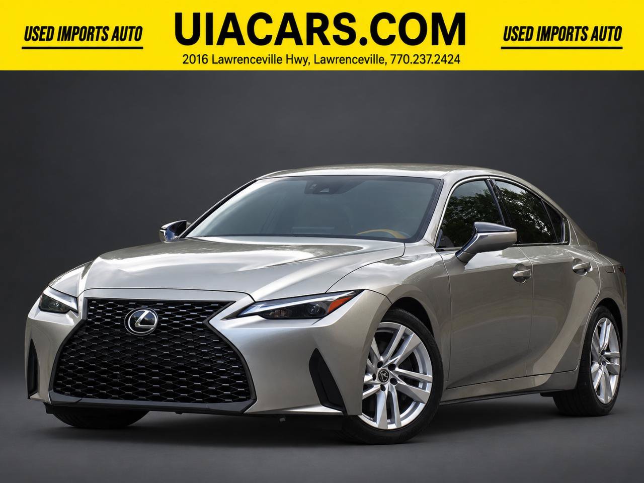 Used 2021 Lexus IS 300 w/ Accessory Package