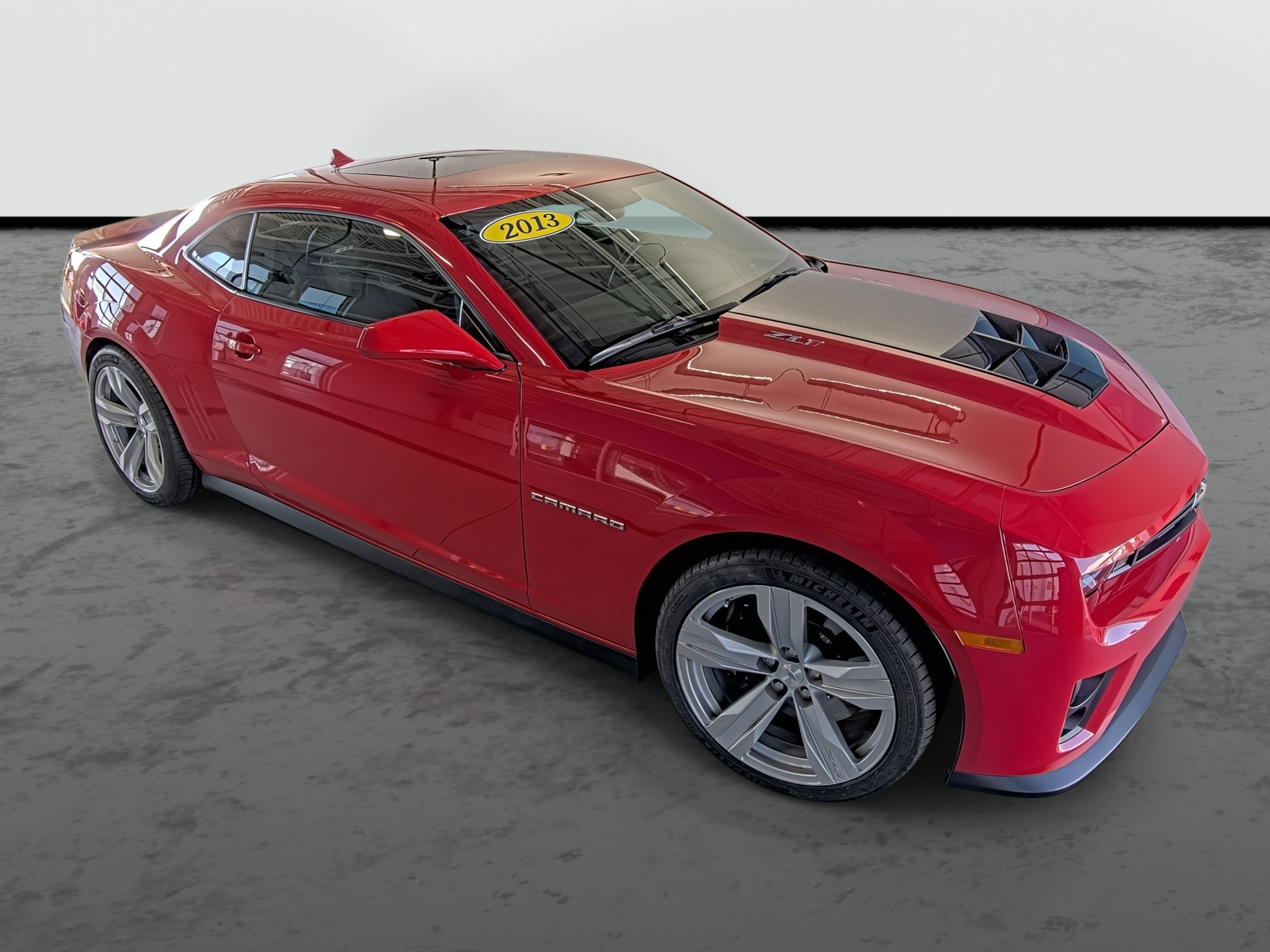 Used 2013 Chevrolet Camaro ZL1 w/ Gray Stripe Package RWD image 4