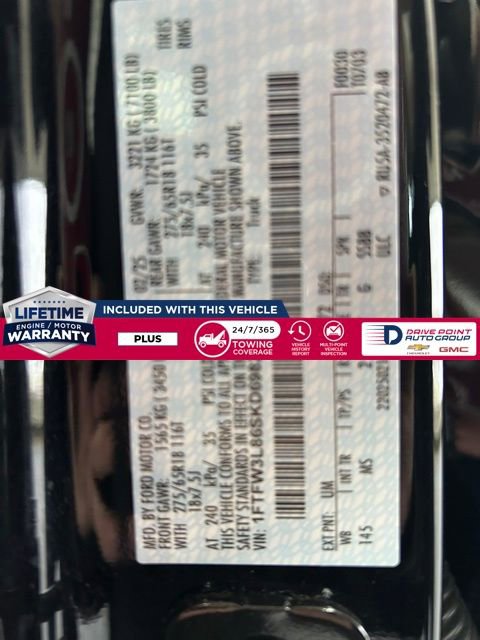 Used 2025 Ford F150 XLT w/ Equipment Group 301A Standard image 36