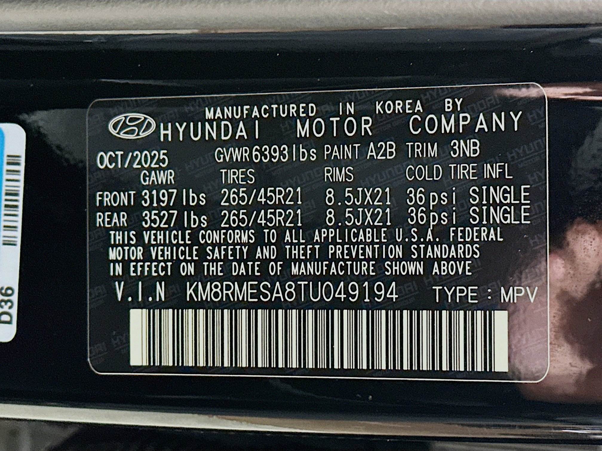 New 2026 Hyundai Palisade Calligraphy image 34