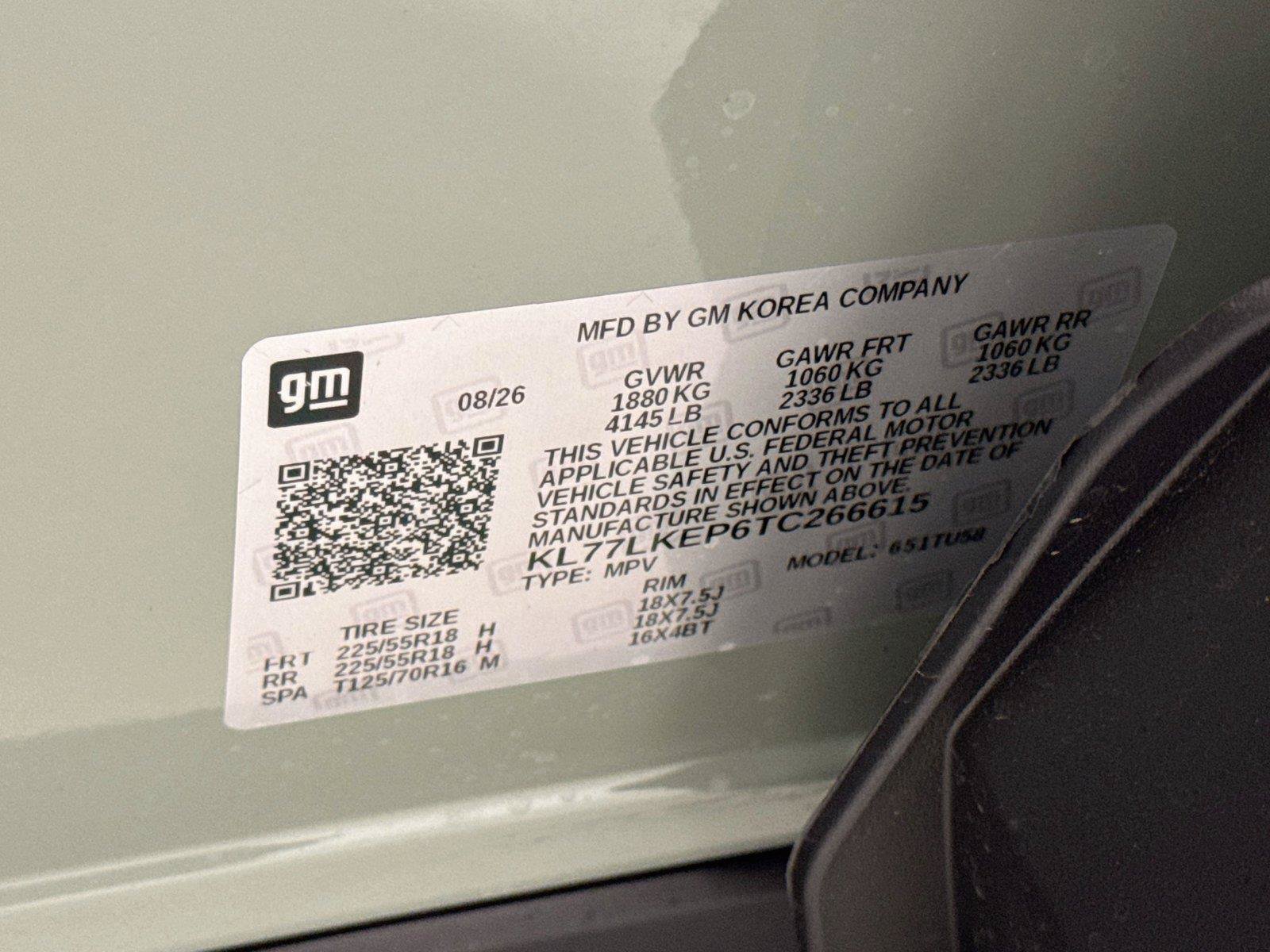 New 2026 Chevrolet Trax ACTIV w/ Driver Confidence Package FWD image 20