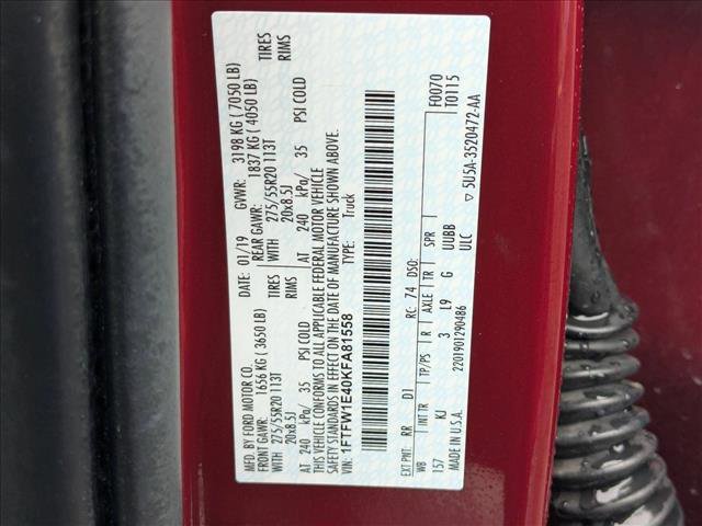 Used 2019 Ford F150 King Ranch w/ Equipment Group 601A Luxury image 30