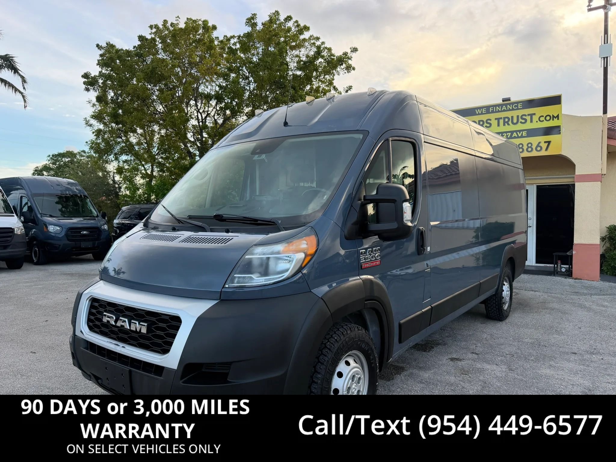 Used 2021 RAM ProMaster 3500 159 High Roof Extended