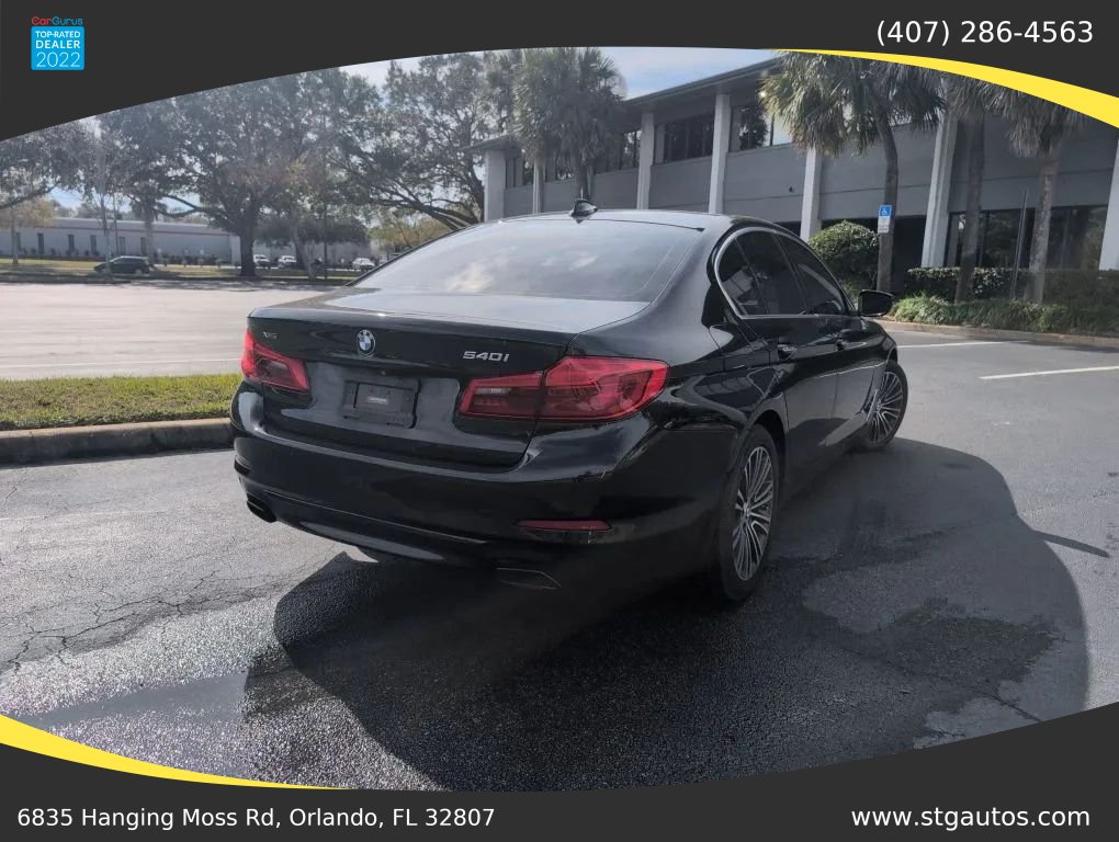 Used 2018 BMW 540i xDrive AWD/4WD image 5