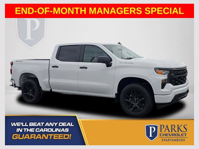 New 2026 Chevrolet Silverado 1500 Custom w/ LPO, Dark Essentials Package