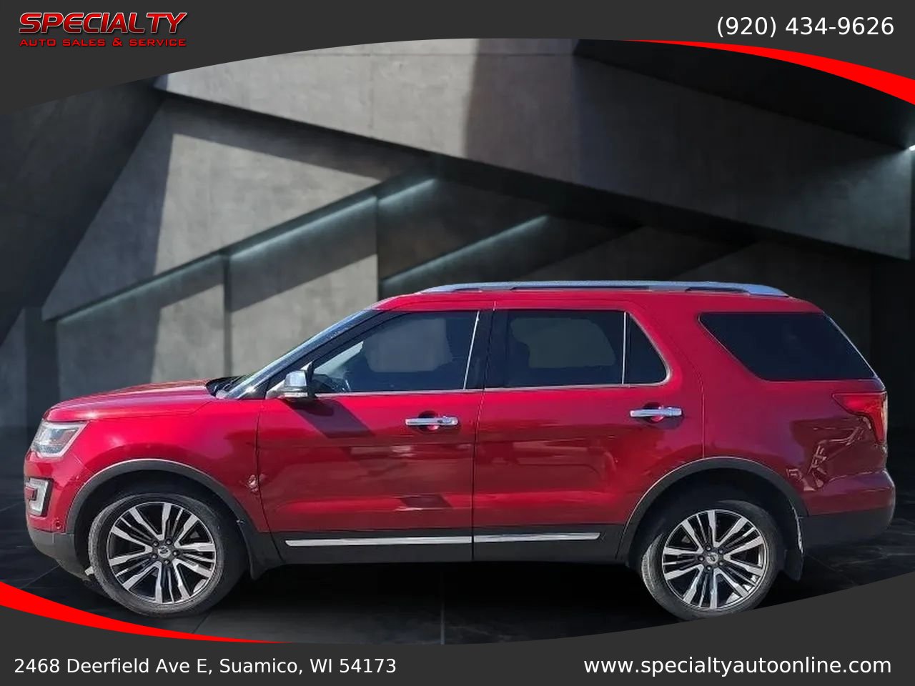 Used 2016 Ford Explorer Platinum AWD/4WD image 7