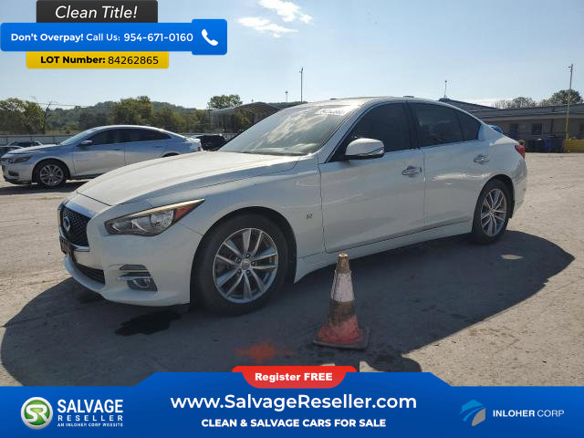 Used 2015 INFINITI Q50 Premium w/ Navigation Package