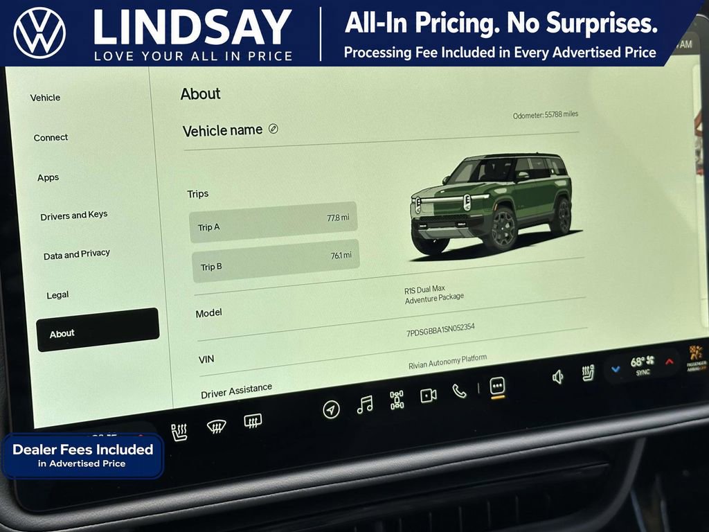 Used 2025 Rivian R1S Adventure AWD/4WD image 25