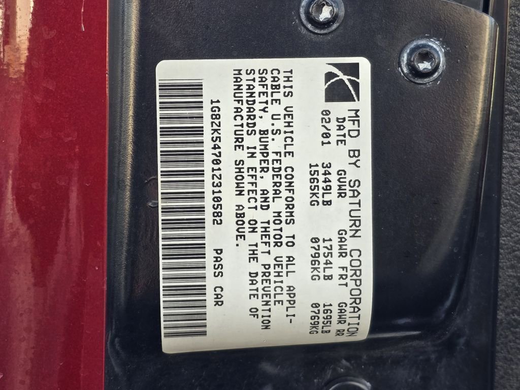 Used 2001 Saturn S-Series SL2 image 31