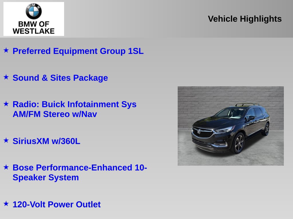 Used 2021 Buick Enclave Essence w/ Sound and Sites Package AWD/4WD image 6