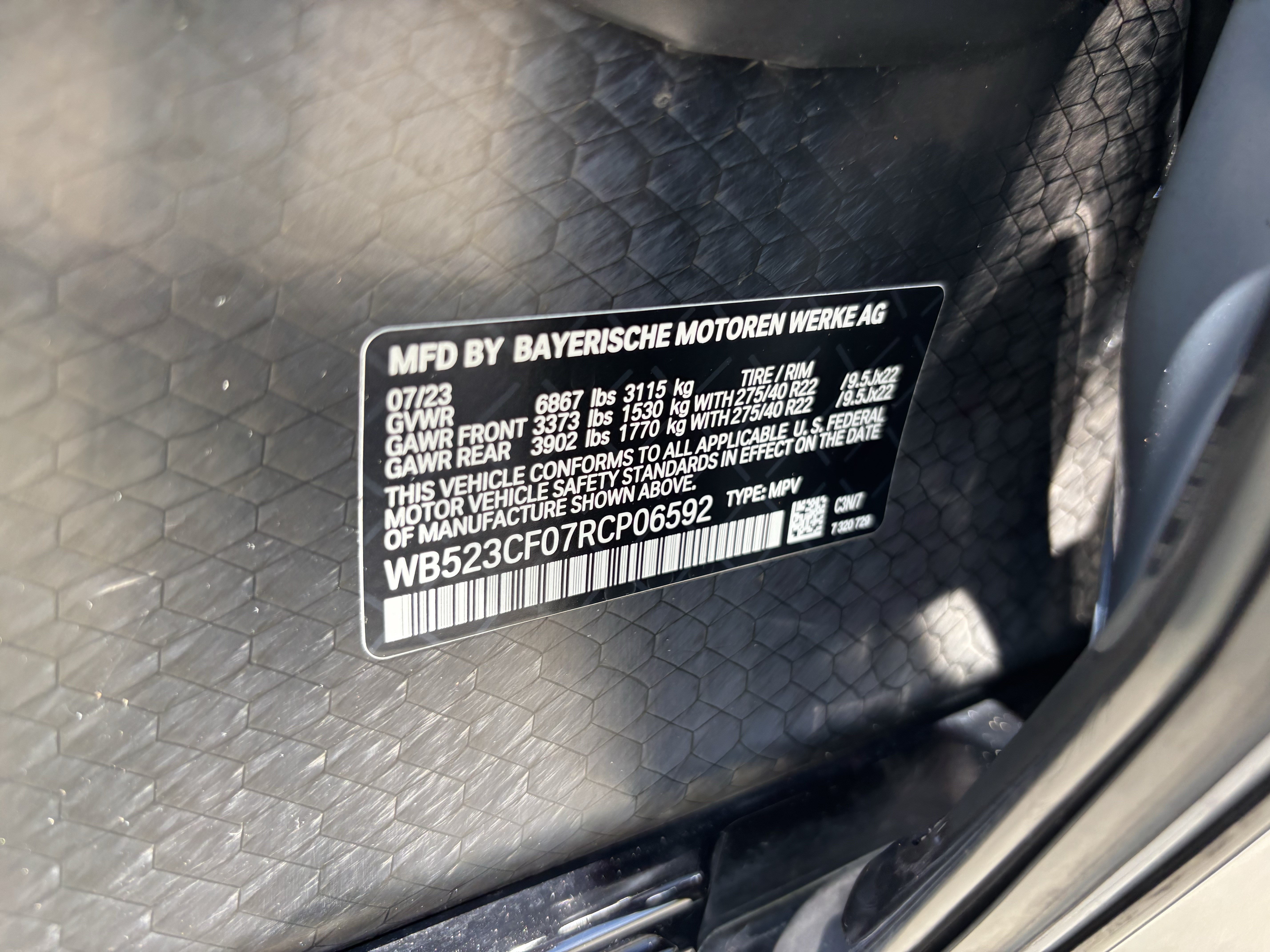 Certified 2024 BMW iX xDrive50 w/ Sport Package AWD/4WD image 37