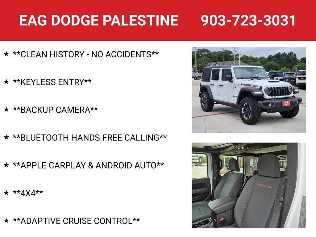 Used 2026 Jeep Wrangler Unlimited Rubicon AWD/4WD image 4