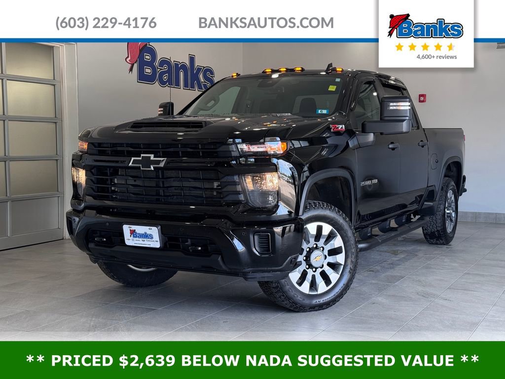 Certified 2025 Chevrolet Silverado 2500 Custom w/ Custom Value Package AWD/4WD video 1