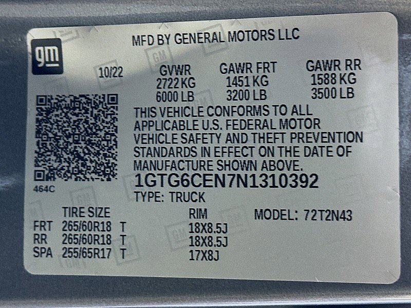 Used 2022 GMC Canyon Elevation w/ Trailering Package AWD/4WD image 30