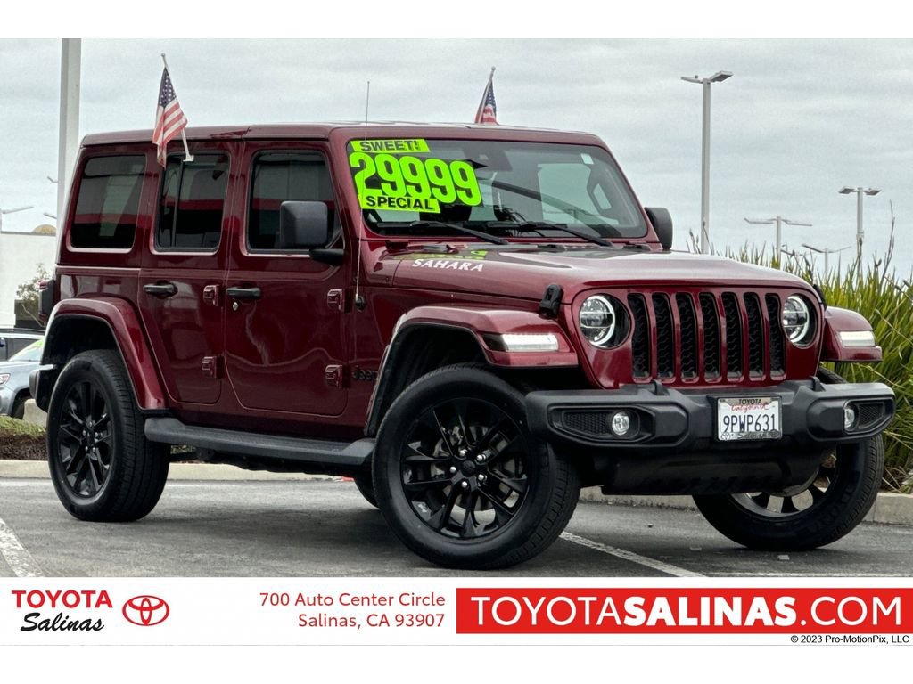 Used 2021 Jeep Wrangler Unlimited Sahara w/ Safety Group