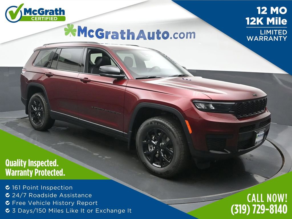 Used 2025 Jeep Grand Cherokee L Altitude AWD/4WD video 1