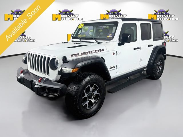 Used 2021 Jeep Wrangler Unlimited Rubicon AWD/4WD video 1