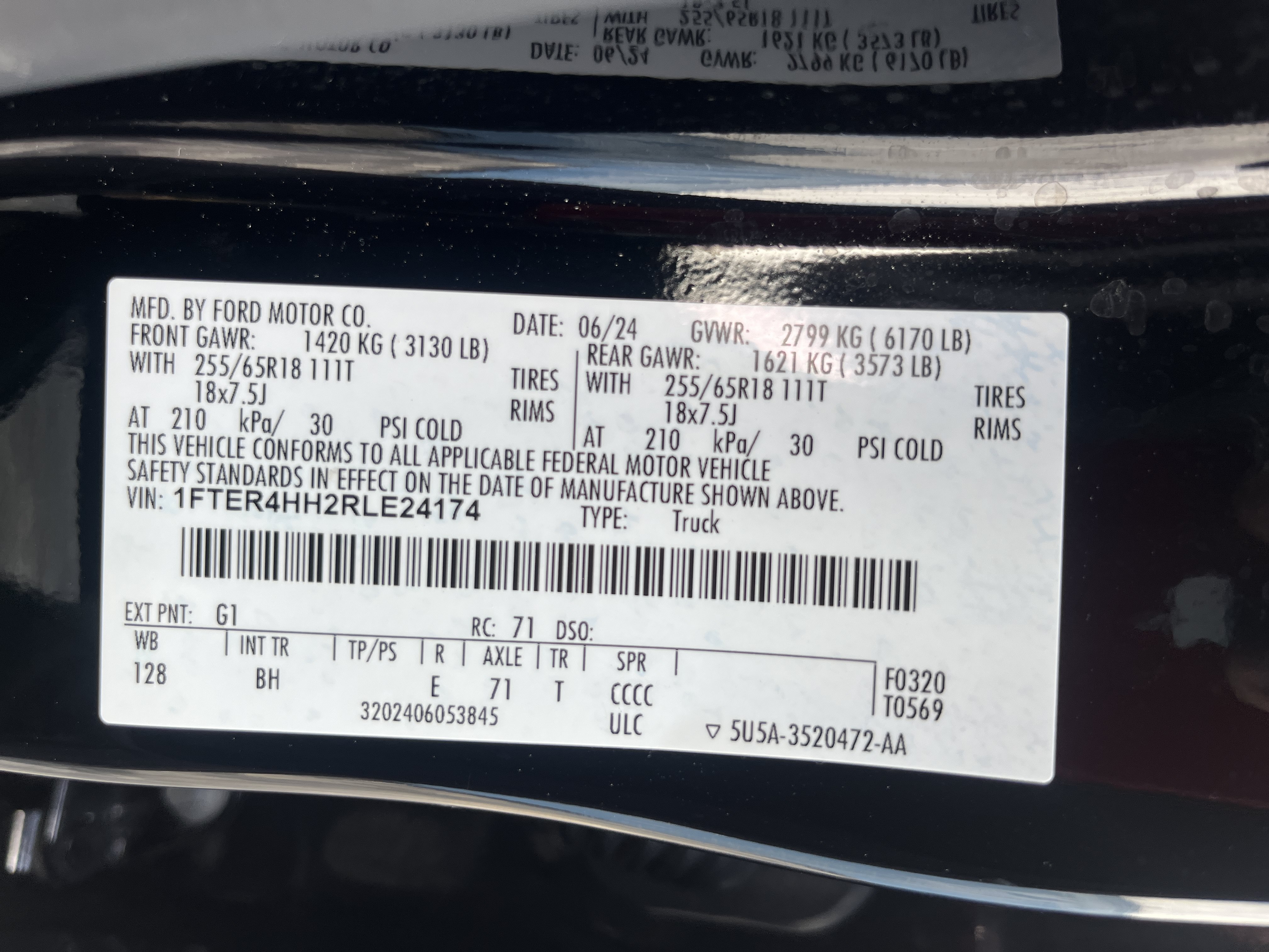 Used 2024 Ford Ranger XLT AWD/4WD image 10