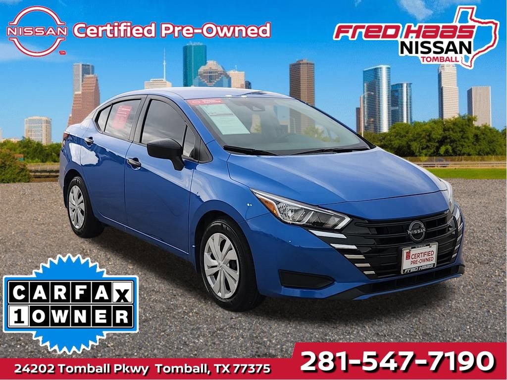 Certified 2024 Nissan Versa S w/ Trunk Package