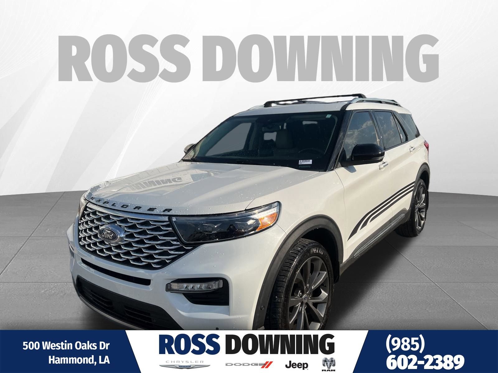 Used 2021 Ford Explorer Platinum w/ Equipment Group 601A