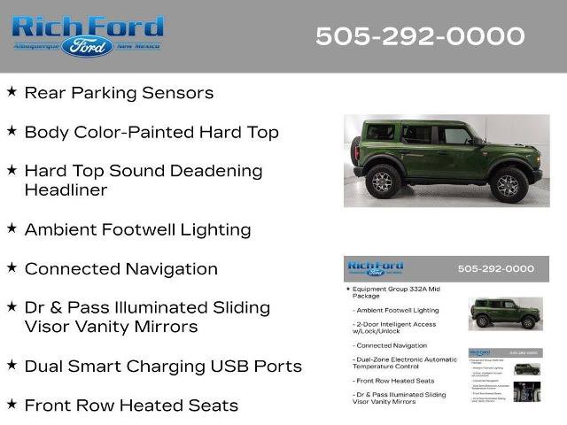 Certified 2025 Ford Bronco Badlands AWD/4WD image 36