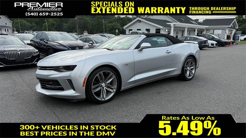 Used 2017 Chevrolet Camaro LT w/ RS Package image 1