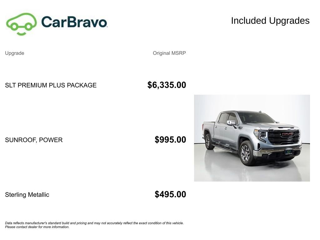 Certified 2025 GMC Sierra 1500 SLT w/ SLT Premium Plus Package image 16