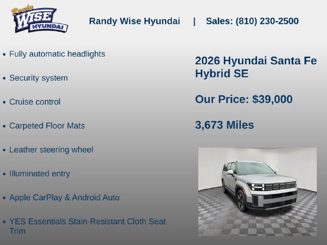 New 2026 Hyundai Santa Fe SE AWD/4WD image 10