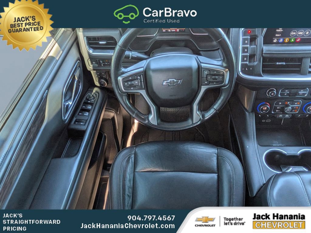 Used 2021 Chevrolet Tahoe Z71 w/ Rear Media and Nav Package AWD/4WD image 16