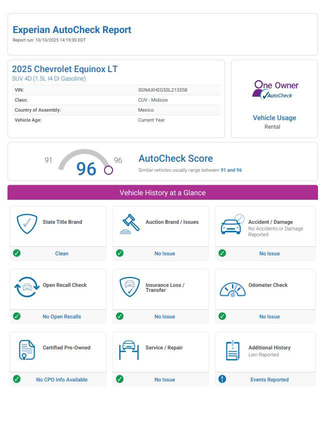 Used 2025 Chevrolet Equinox LT image 37