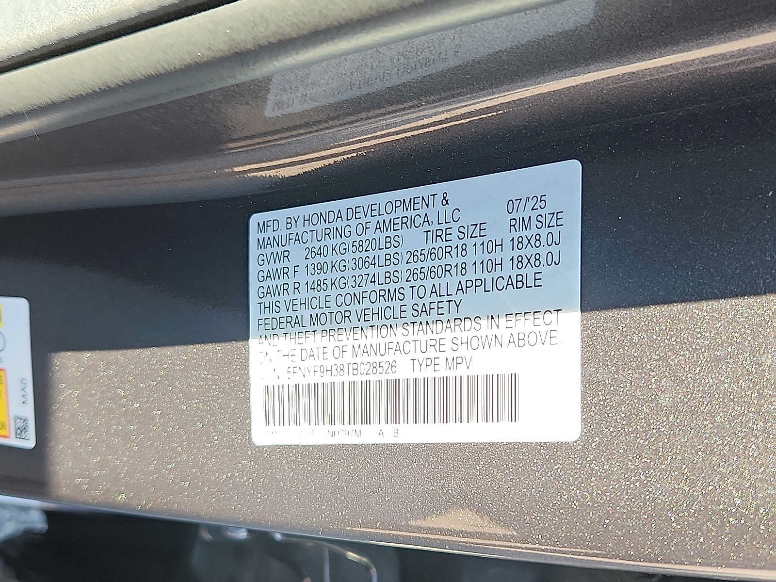 Used 2026 Honda Passport RTL image 26