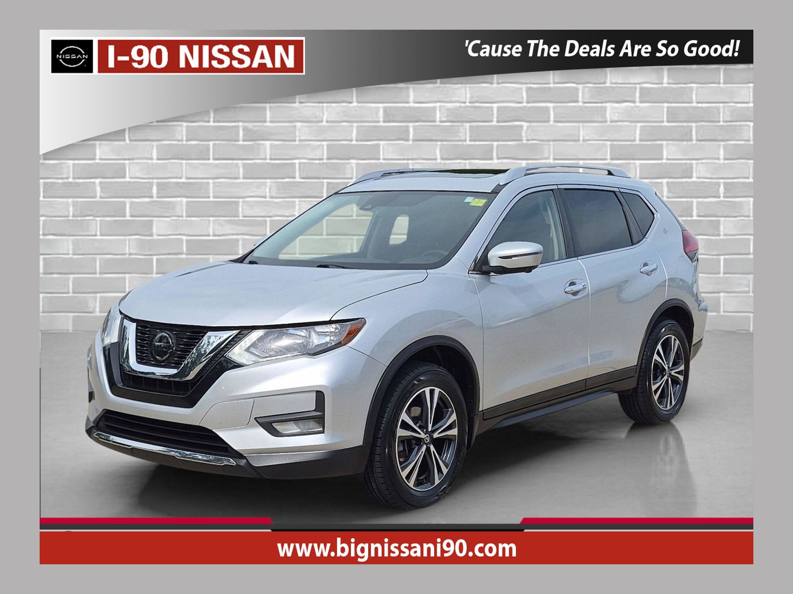 Certified 2020 Nissan Rogue SV w/ Sun & Sound Touring Package AWD/4WD image 1