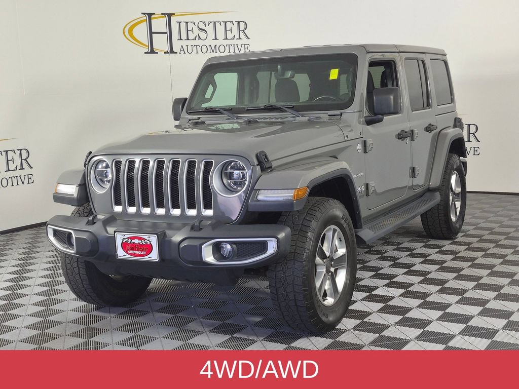 Used 2019 Jeep Wrangler Unlimited Sahara AWD/4WD image 4