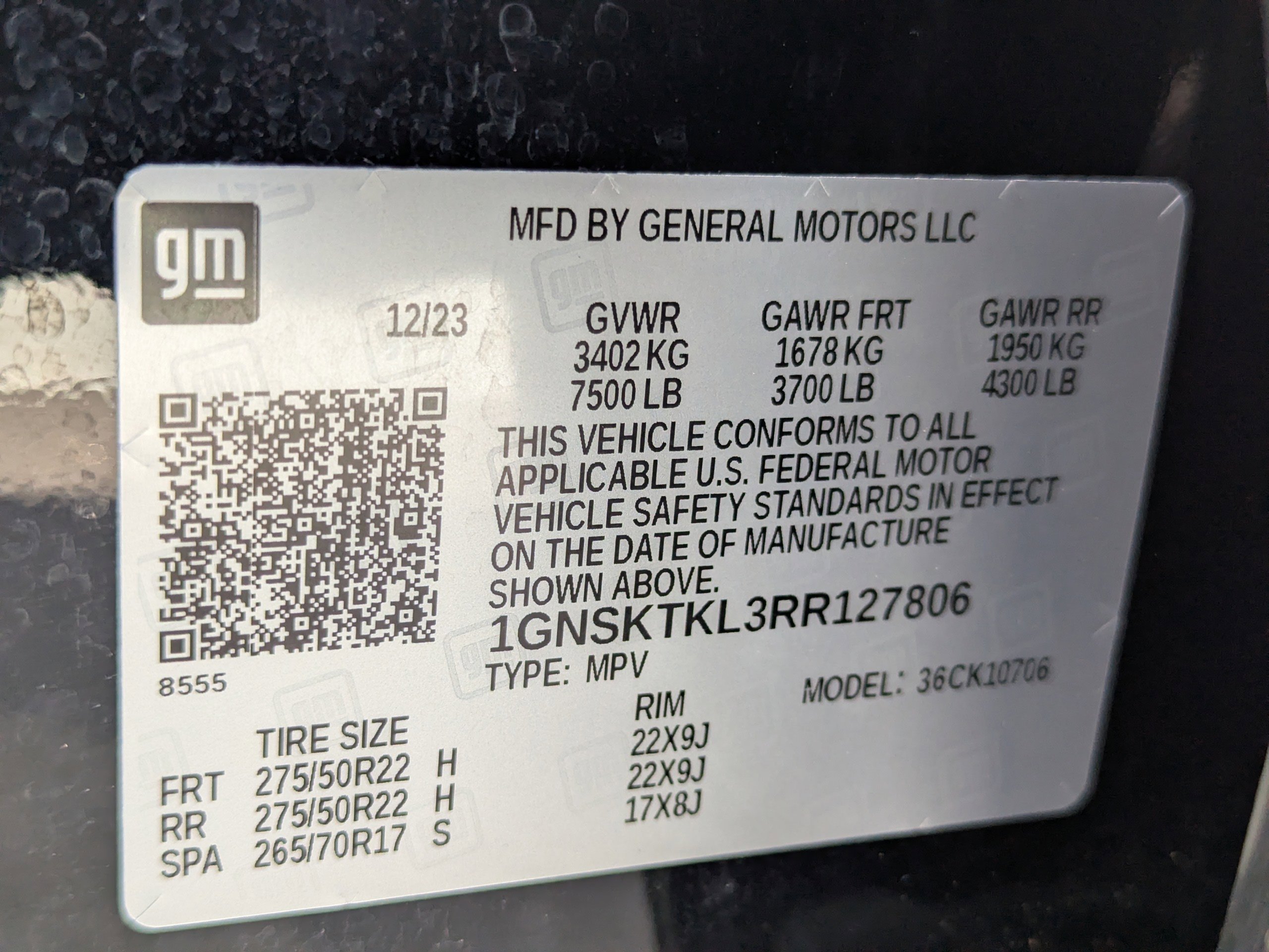 Certified 2024 Chevrolet Tahoe High Country AWD/4WD image 58