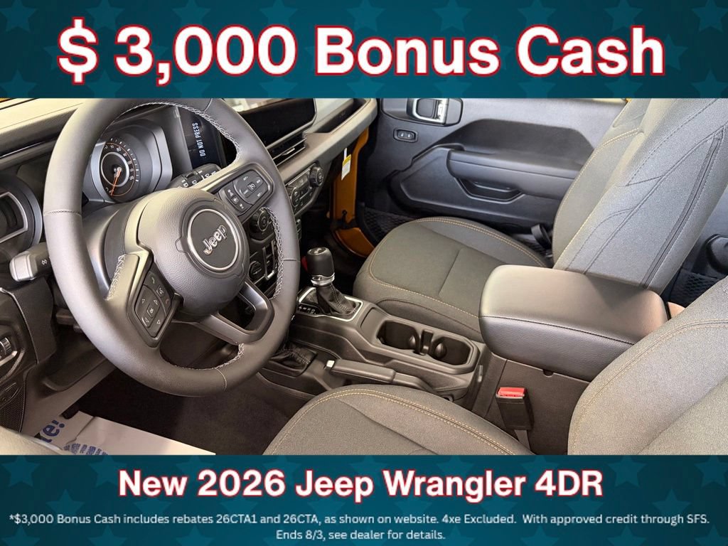 New 2026 Jeep Wrangler Unlimited Sport AWD/4WD image 9