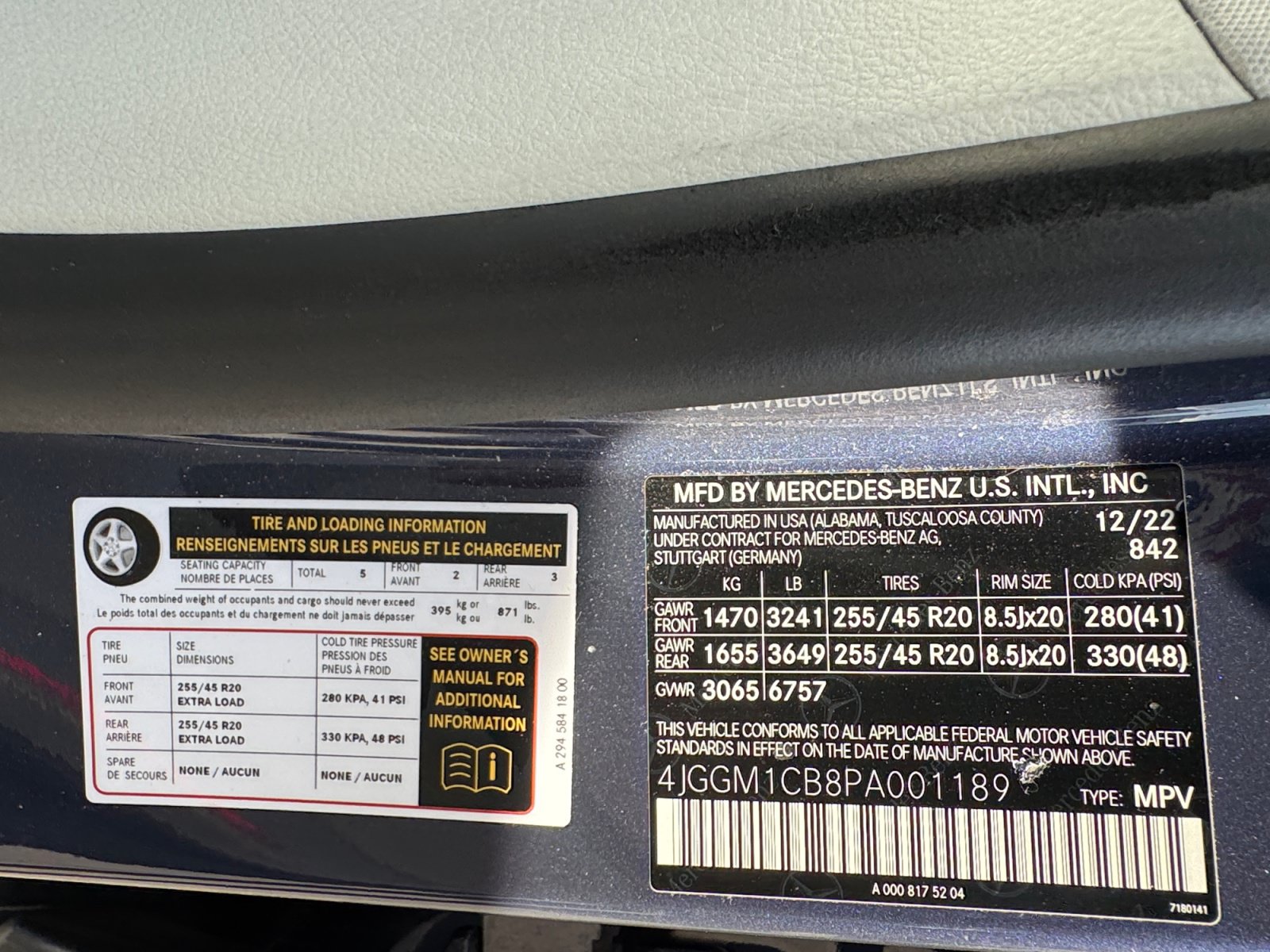 Certified 2023 Mercedes-Benz EQE 350+ 4MATIC SUV image 34